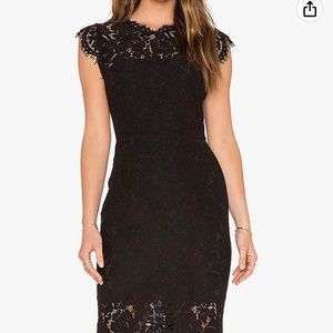Merokeety Lace Floral Elegant Cocktail Dress